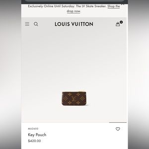 LOUIS VUITTON KEY POUCH